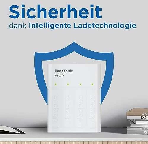 Įkroviklis Panasonic ENELOOP K-KJ87MCD40USB, 2,25 V; +(4xAA)