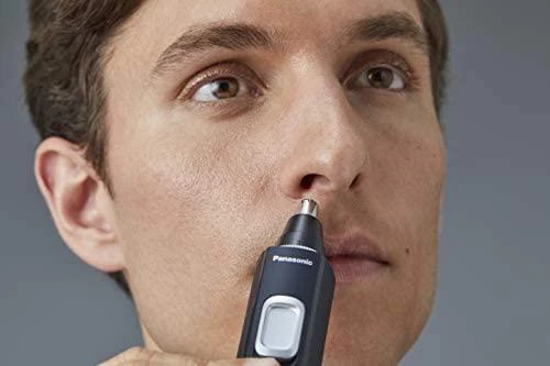 Barzdaskutė „Panasonic“ nosies ir ausų plaukų kirpimo mašinėlė su „Vortex“ valymo sistema | ERGN300K503 | Nosies ir ausų žoliapjovė | Drėgnas ir sausas