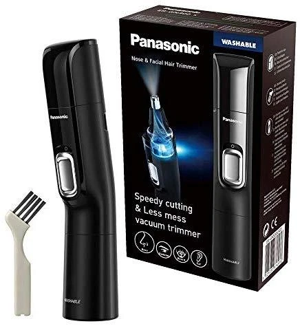 Barzdaskutė „Panasonic“ nosies ir ausų plaukų kirpimo mašinėlė su „Vortex“ valymo sistema | ERGN300K503 | Nosies ir ausų žoliapjovė | Drėgnas ir sausas
