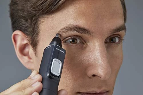 Barzdaskutė „Panasonic“ nosies ir ausų plaukų kirpimo mašinėlė su „Vortex“ valymo sistema | ERGN300K503 | Nosies ir ausų žoliapjovė | Drėgnas ir sausas