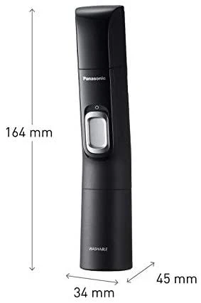Barzdaskutė „Panasonic“ nosies ir ausų plaukų kirpimo mašinėlė su „Vortex“ valymo sistema | ERGN300K503 | Nosies ir ausų žoliapjovė | Drėgnas ir sausas