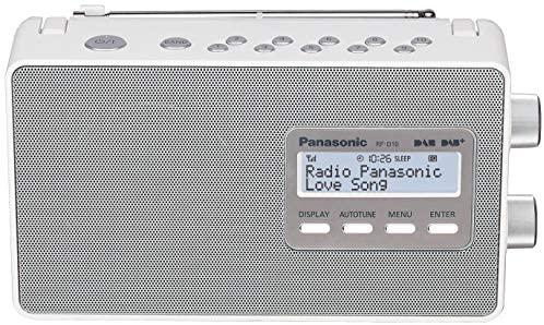 Panasonic RF-D10EG nešiojamas DAB radijas 2 vatai sidabrinis