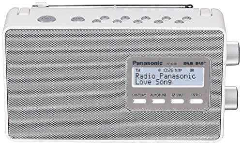 Panasonic RF-D10EG nešiojamas DAB radijas 2 vatai sidabrinis