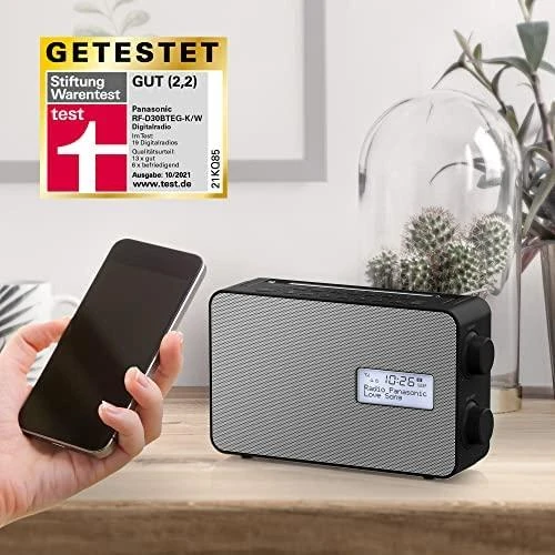 Panasonic DAB+ radijas RF-D30BTEG-K