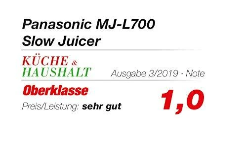 Sulčiaspaudė Panasonic MJ-L 700 KXE matinė juoda