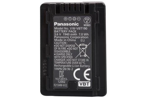 Įkraunama „Panasonic VW-VBT190E“ baterija, 1900 mAh