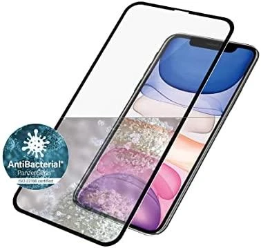 Panzer Glass Ekrano apsauga PREMIUM TEMPERED stiklas 3D ekrano apsauga pilnas dangtelis iPhone 11 Casefriendly (Juodas)