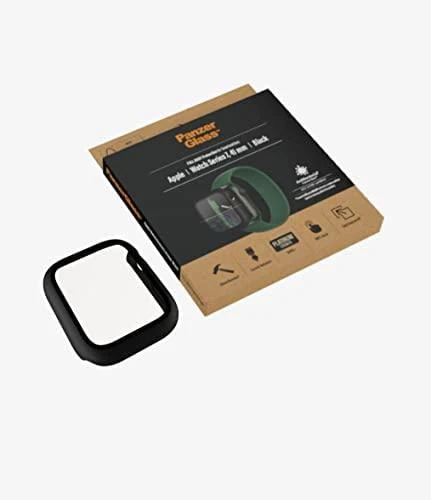 Panzer Glass PanzerGlass Viso korpuso Apple Watch 7 41mm ekrano apsauga, Juoda