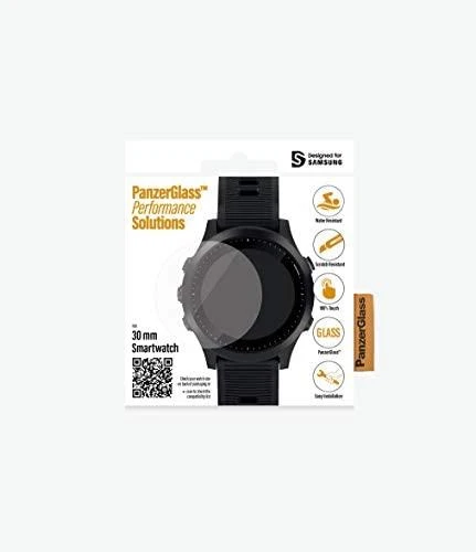 Išmaniojo laikrodžio Samsung Galaxy Watch 3 apsauginis ekrano stiklas PanzerGlass, 30mm
