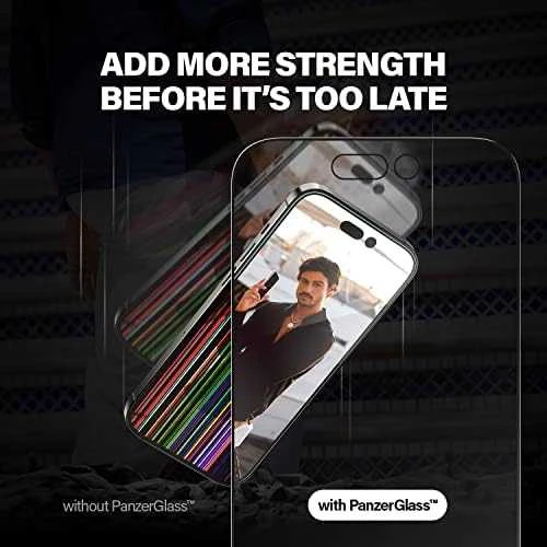 Panzer Glass PanzerGlass™ Privatumo ekrano apsauga Apple iPhone 14 Pro Max | Itin platus pritaikymas w. EasyAligner