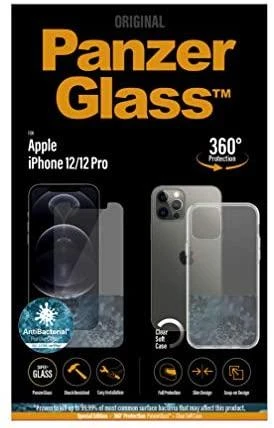 Panzer Glass PanzerGlass | Apple | Skirta iPhone 12/12 Pro | Stiklas | Skaidrus | Skaidri ekrano apsauga