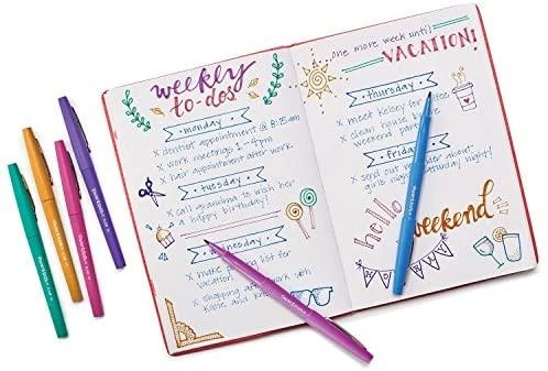 Tušinukų rinkinys piešimui PaperMate Flair Candy Pop 24 - 1985617