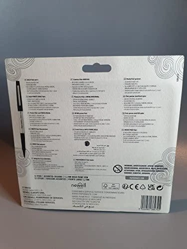 Tušinukų rinkinys piešimui PaperMate Flair Bold 12 (1,2mm) - 2138474