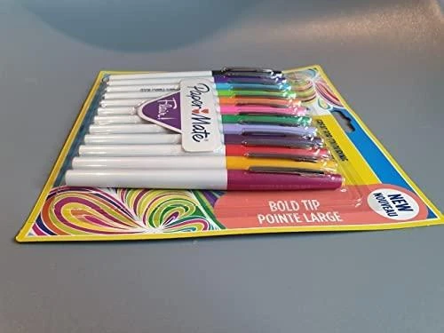 Tušinukų rinkinys piešimui PaperMate Flair Bold 12 (1,2mm) - 2138474