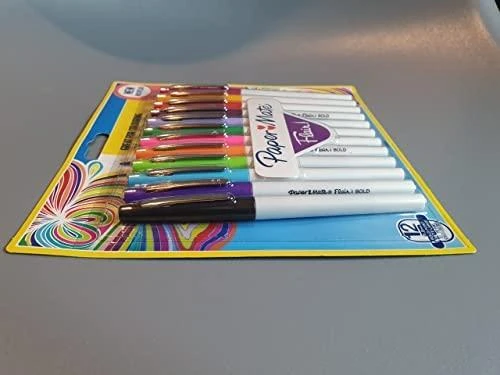 Tušinukų rinkinys piešimui PaperMate Flair Bold 12 (1,2mm) - 2138474