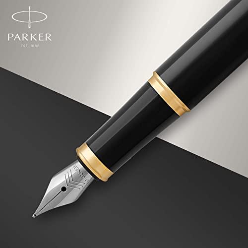 Plunksnakotis Parker IM Juodas Lacquer GT Medium