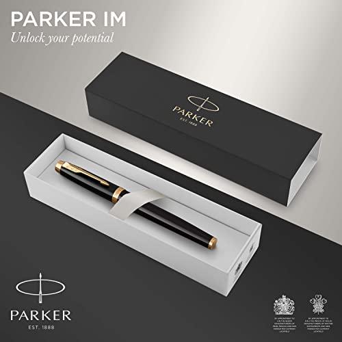 Plunksnakotis Parker IM Juodas Lacquer GT Medium
