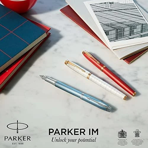 Automatinis tušinukas Parker IM Premium Warm Sidabrinis GT