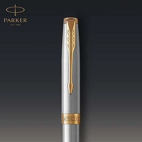 Pašukamas tušinukas Parker Sonnet Stainless Steel GT