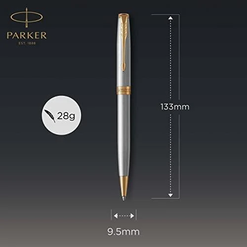 Pašukamas tušinukas Parker Sonnet Stainless Steel GT