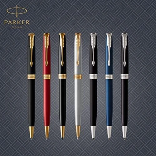 Pašukamas tušinukas Parker Sonnet Stainless Steel GT