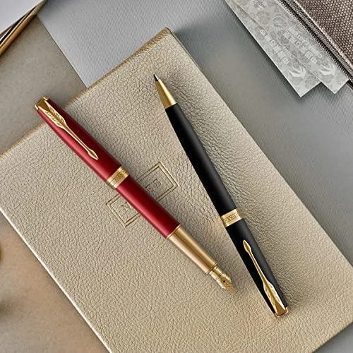 Pašukamas tušinukas Parker Sonnet Stainless Steel GT