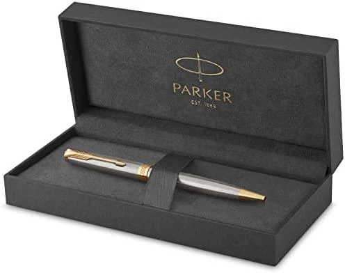 Pašukamas tušinukas Parker Sonnet Stainless Steel GT