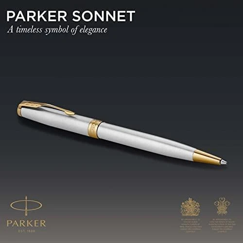 Pašukamas tušinukas Parker Sonnet Stainless Steel GT