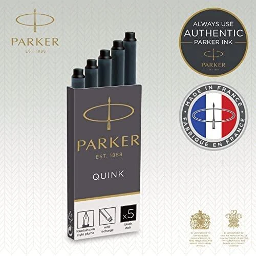 Rašalo kapsulės Parker Quink Juoda 10 vnt - 1950206