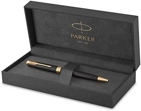 Pašukamas tušinukas Parker Sonnet Matte Juodas GT