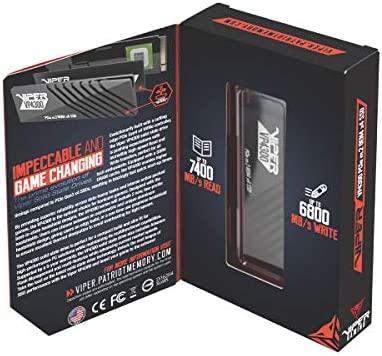 PATRIOT VIPER VP4300 1TB M.2 2280 SSD NVMe PCIe Gen4X4 iki 7400MB/s