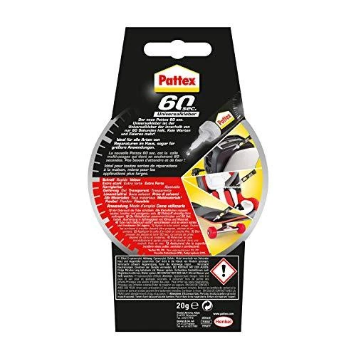 Pattex Universalkleber 60 Sekunden,Tube mit 20g