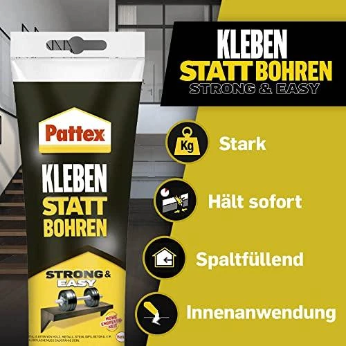 „Norimpex Pattex“ klijavimas vietoj gręžimo, 250 g tūbelė