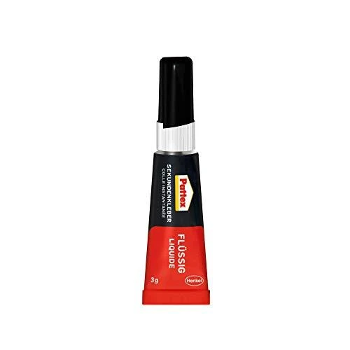 Pattex Sekundenkleber Classic Flüssig WA97, Tube mit 3g