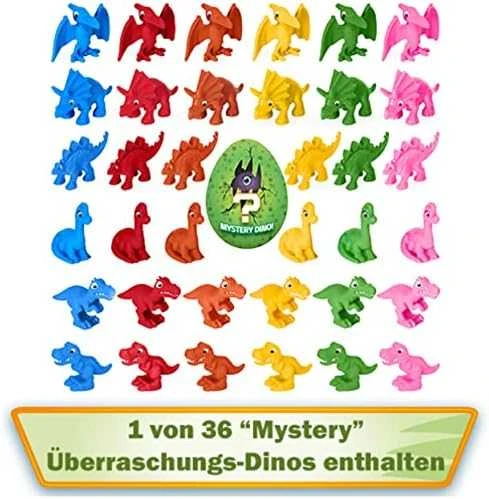 Spin Master „Paw Patrol 3in1 Rocky Dino Rescue“ figūrėlė + didelė automobilio mašina + dinozauro staigmena