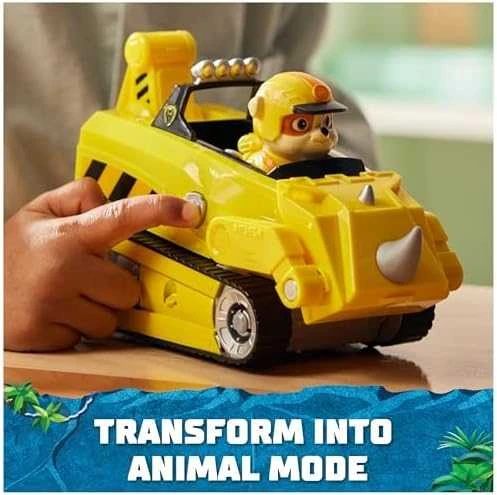 Spin Master PAW PATROL transporto priemonė Jungle Pups Rubble, 6067761