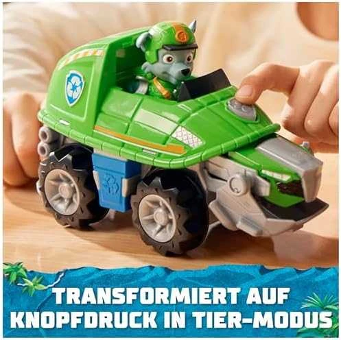 Spin Master PAW PATROL transporto priemonė Jungle Pups Rocky, 6067763