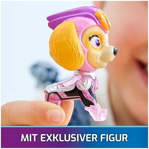 Spin Master PAW Patrol The Mighty Movie - Lėktuvas "Skyes" su garso ir šviesų efektais