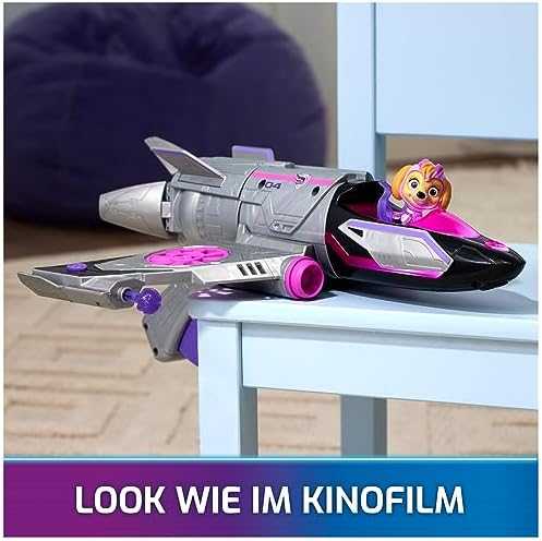 Spin Master PAW Patrol The Mighty Movie - Lėktuvas "Skyes" su garso ir šviesų efektais