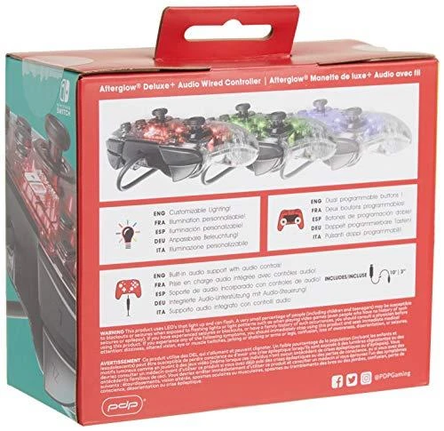 PDP 500-132-NA žaidimų valdiklis Joystick Nintendo Switch analoginis / skaitmeninis USB Pilkas