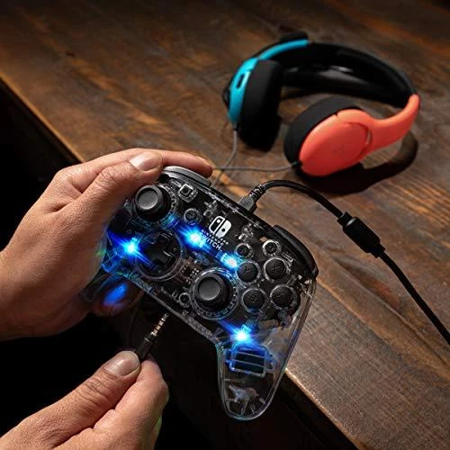 PDP 500-132-NA žaidimų valdiklis Joystick Nintendo Switch analoginis / skaitmeninis USB Pilkas