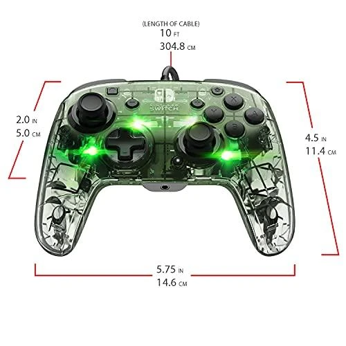 PDP 500-132-NA žaidimų valdiklis Joystick Nintendo Switch analoginis / skaitmeninis USB Pilkas