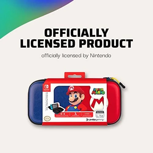 PDP Nintendo Switch Mario Slim Travel Deluxe dėklas