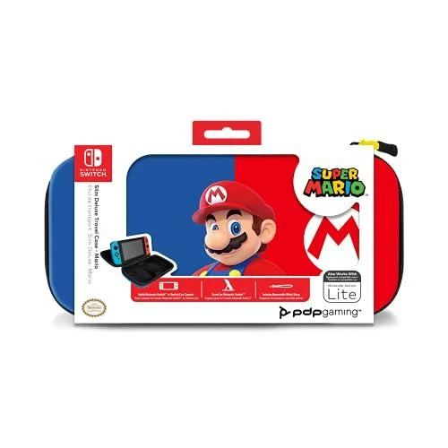 PDP Nintendo Switch Mario Slim Travel Deluxe dėklas
