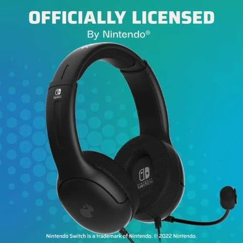 PDP LVL40 laidinės ausinės Nintendo Switch | 3.5mm
