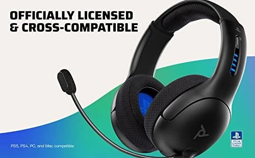 PDP LVL50 bevielės ausinės PS4/PS5