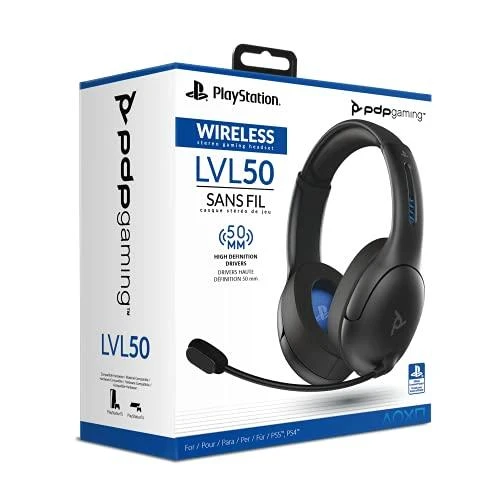 PDP LVL50 bevielės ausinės PS4/PS5