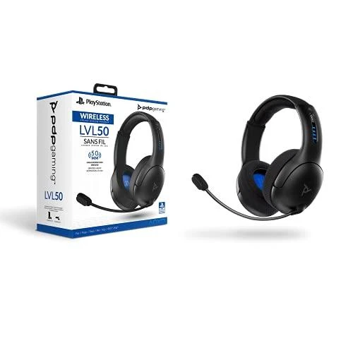 PDP LVL50 bevielės ausinės PS4/PS5