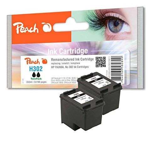 Peach Patrone HP No.302 0B319611 juodas Twinpack comp