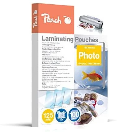Peach Persikų laminavimo maišelis A5, 125 mikrofonai, 100 vnt (510321)